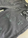 Джинси Chrome Hearts чорна якість Преміум, фото 11