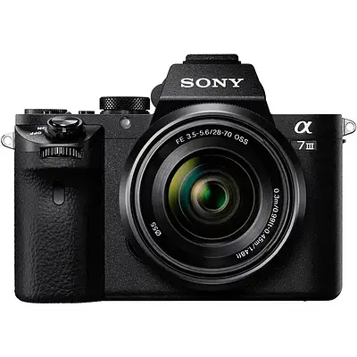 SONY - 【プロテクタ付】SONY SEL2870 Бездзеркальний фотоапарат Sony Alpha A7 III Kit SEL2870 28