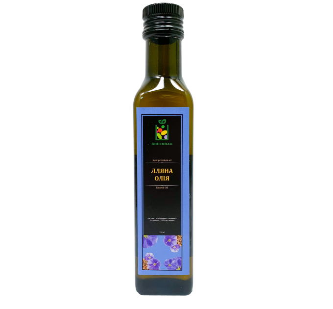 Олія лляна GREENBAG 250 мл