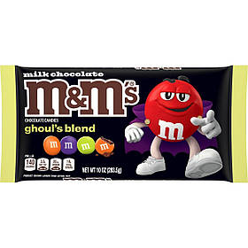 Драже M&M´s Milk Chocolate Ghoul's Blend Halloween 283g