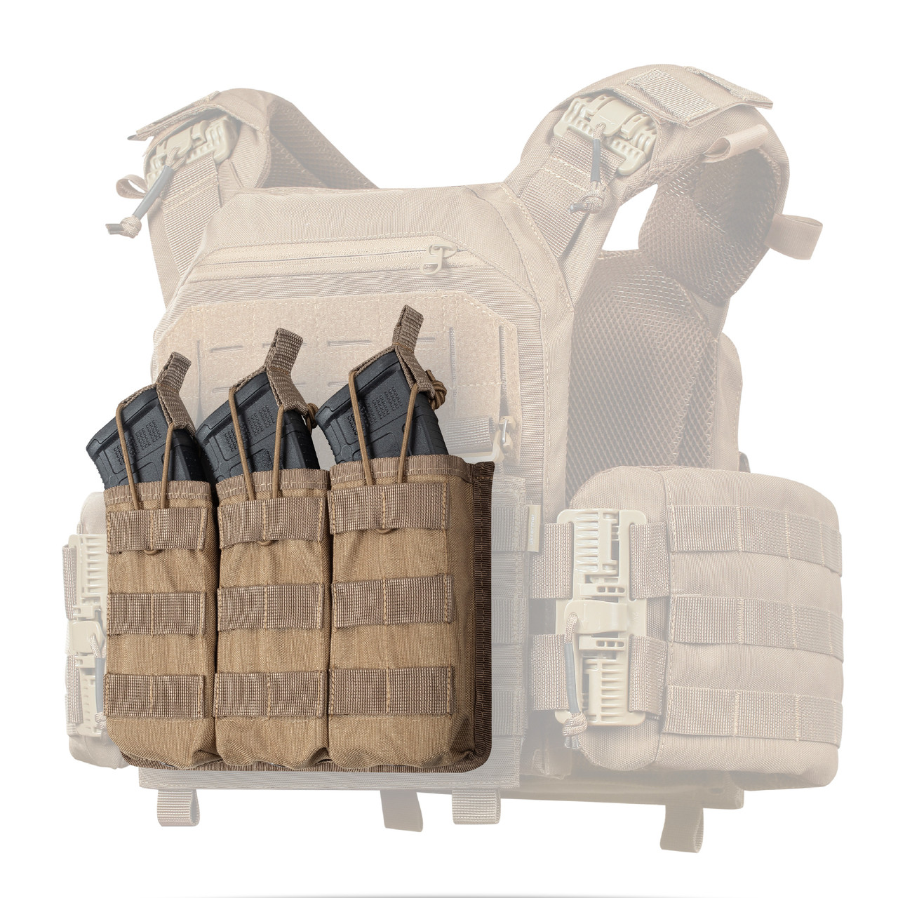 Потрійний підсумок під магазини АК/АR. Койот, фото 1