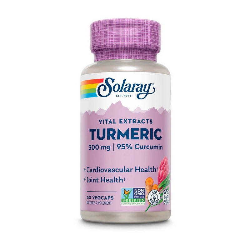 Solaray Turmeric 300 mg (60 veg caps)