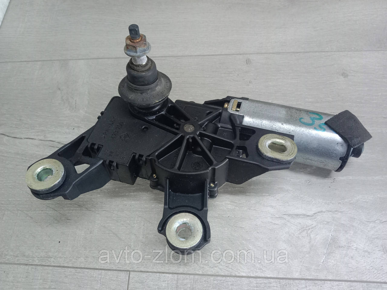 Моторчик заднього двірника Volkswagen Polo 6N, Lupo. Поло 6N, Лупо. 6X0955711D.