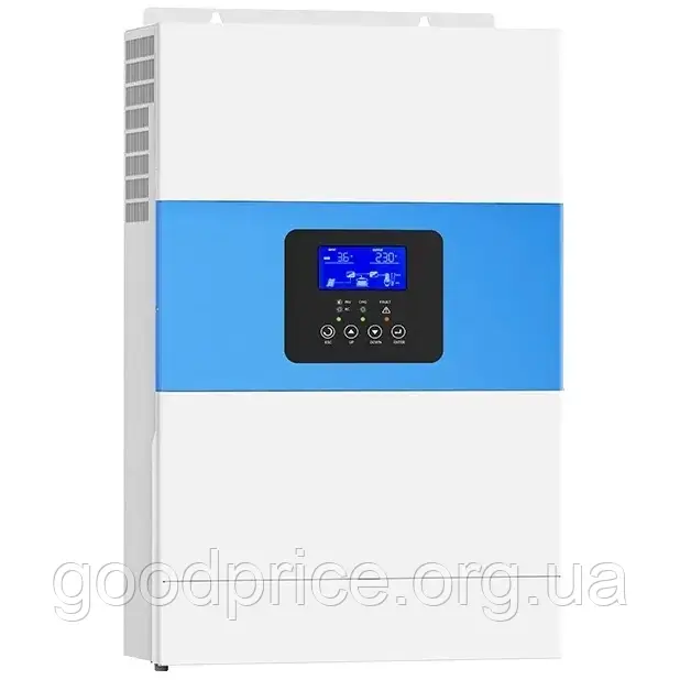 Гібридний інвертор Daxtromn SC-HF-3500, 24 В, 80 А, 3500 Вт (безперебійник, UPS, ДБЖ), фото 1