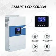 Гібридний інвертор Daxtromn SC-HF-3500, 24 В, 80 А, 3500 Вт (безперебійник, UPS, ДБЖ), фото 6