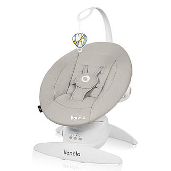 Закачуючий центр гойдалки-шезлонг Lionelo Iris Beige Sand Бежевий