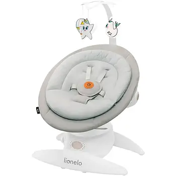 Закачуючий центр гойдалки-шезлонг Lionelo Mell Beige Sand Бежевий