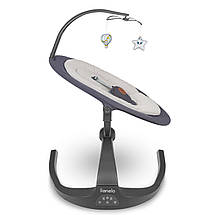 Центр гойдалки-шезлонг Lionelo Rina Grey Concrete Сірий, фото 4