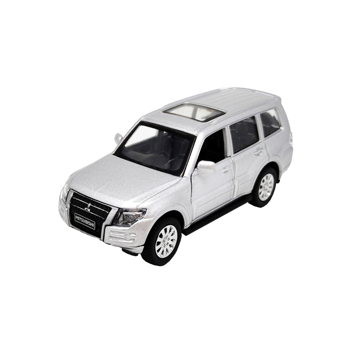 Автомодель - MITSUBISHI PAJERO 4WD TURBO сріблястий 250282