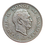 Данія 1 крона, 1949, фото 3