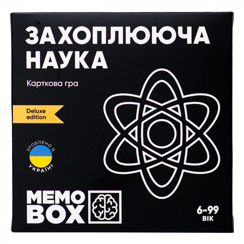 Настільна гра JoyBand MemoBox Delux Захоплююча наука арт. MBD105