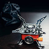 Туристична газова плита для природи, Пальник туристичний для походів Пальник газовий риболовлі HV-92, фото 6