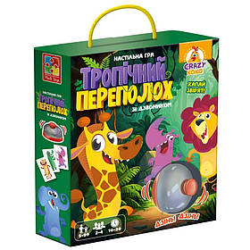 Гра настільна Vladi Toys зі дзвоником. Тропічний переполох VT8010-13 (укр)