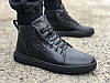 Зимові шкіряні кросівки на хутрі, спортивні черевики Yohji Yamamoto, фото 2