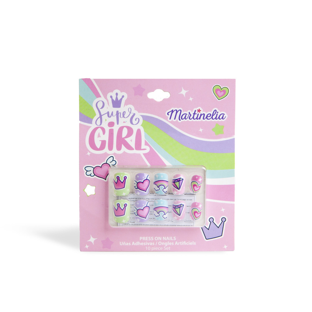 Наліпки на нігті Martinelia Supergirl 62500