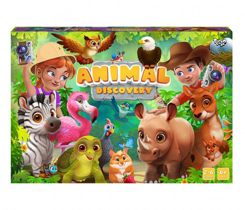 Настільна гра Danko Toys Animal Discovery G-AD-01-01U, фото 1