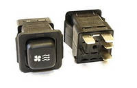 Вимикач (кнопка) вентилятора опалювача ГАЗ-2705 [АВАР] (3832.3710-02.15М)