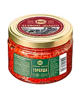 Малосольна зерниста червона ікра горбуші натуральна в банку, 500 г, Червоне Золото
