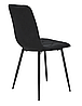 Стілець N-41 велюр чорний / ніжки чорні TM Vetro Mebel, фото 10