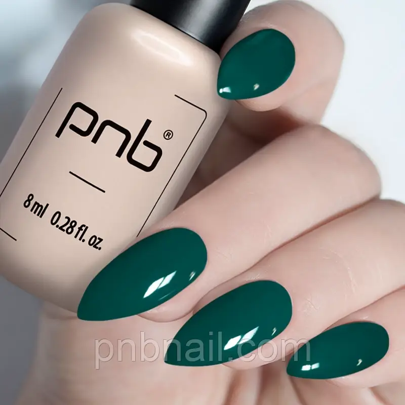 Гель-лак PNB 105  Lucky Green ( new formula ) / 8 мл