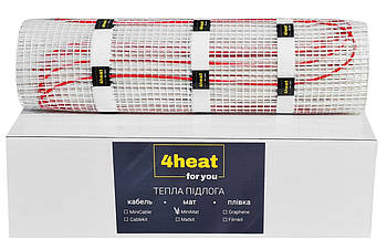 Нагрівальний мат 4HEAT Minimat-150-1,0 м2 | до теплої підлоги під плитку