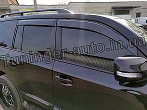 Дефлектори вікон (вітровики) Toyota Land Cruiser 200 2008-2021 (ATM/Тайван)