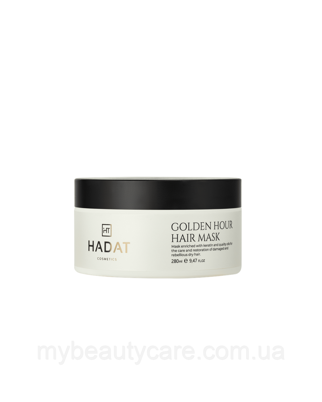 Золото інтенсивно відновлювальна маска для волосся Hadat Cosmetics Golden Hour Hair Mask (280 мл)