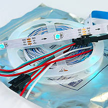 LED стрічка WS2812 RGB 25m 450 Led, 5V USB з Bluetooth контролером, керування через телефон, фото 6