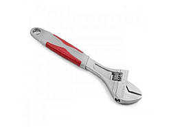 Ключ розвідний 300 мм, ізольована рукоятка, нікель XT-0030 ТМ INTERTOOL Solmir