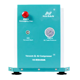 Компресор безмасляний Nasan NA-VP1 PRO 2 в 1, з функцією вакуумного насосу
