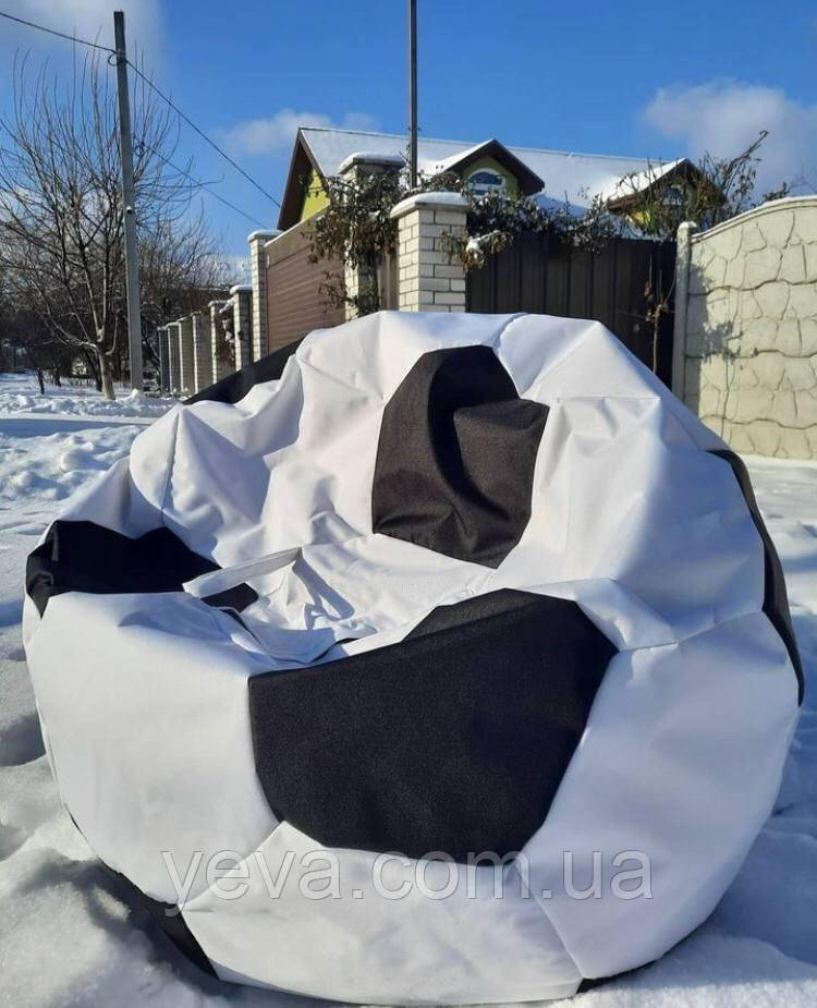 Крісло мішок м'яч для дорослий 130 см, М'які крісла для дому, Безкаркасні пуфи та крісла