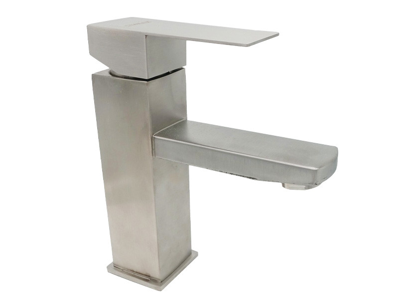 Змішувач для умивальника литий MILLZ MRS-SS-0013 нержавіючий 1/10, фото 1