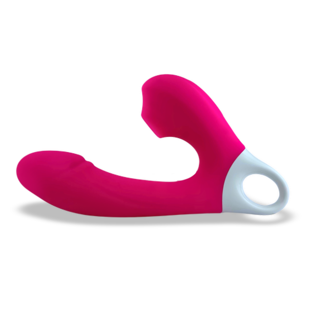 Вакуумний подвійний вібратор V-Sucker2, фото 1