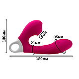 Вакуумний подвійний вібратор V-Sucker2, фото 3