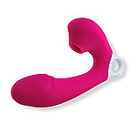 Вакуумний подвійний вібратор V-Sucker2, фото 6