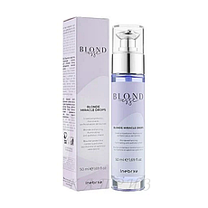 Сироватка-краплі для волосся з кокосовою олією Inebrya Blondesse Blonde Miracle Drops 50 мл