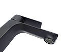 Змішувач для умивальника латунь AIM чорний матовий DG01110 (matte black), фото 7