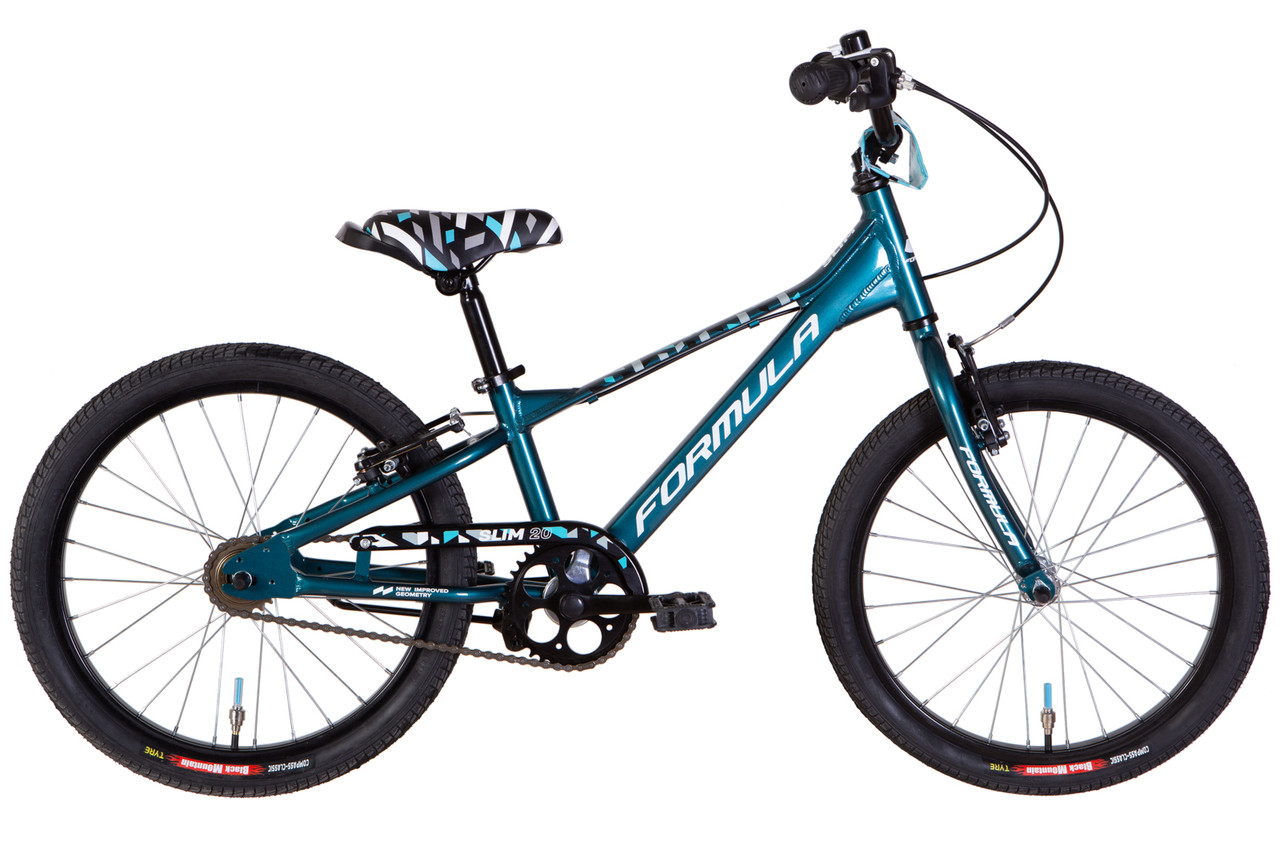 Дитячий велосипед 20" Formula AL SLIM Vbr на зріст 110-125 см синій