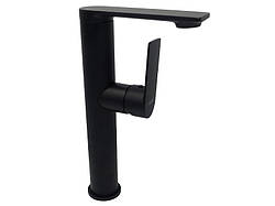 Змішувач для умивальника AIM подовжений корпус чорний матовий DG01115 (matte black)