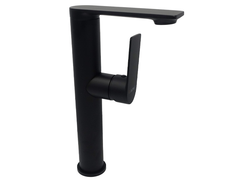 Змішувач для умивальника AIM подовжений корпус чорний матовий DG01115 (matte black)