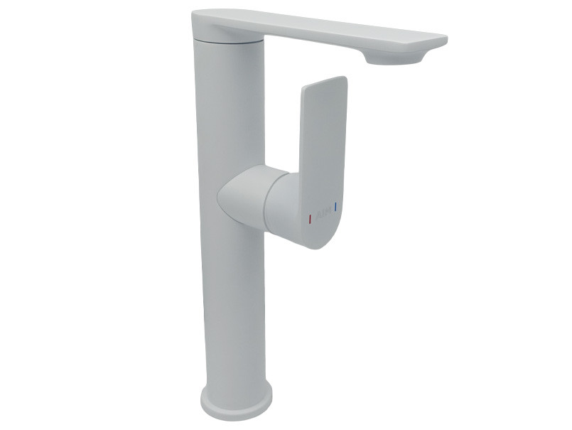 Змішувач для умивальника AIM подовжений корпус білий DG01115 (frosted white)