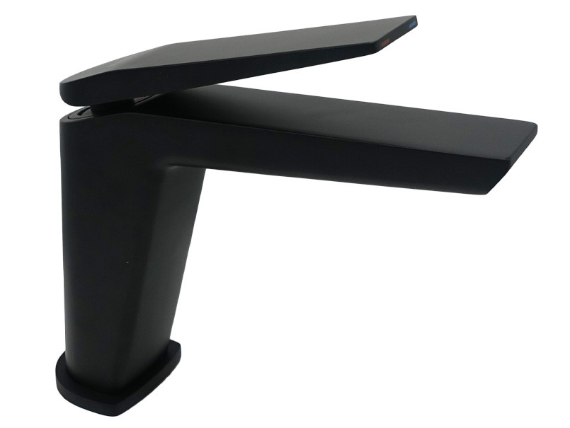 Змішувач для умивальника латунь AIM чорний матовий DG08910 (matte black)