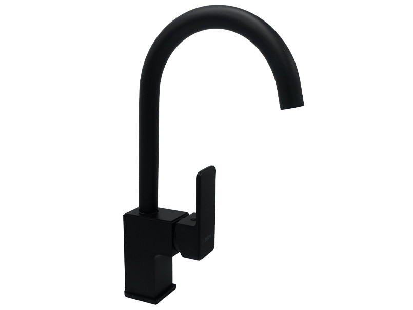 Змішувач для кухонної мийки AIM чорний матовий DG00750 (matte black)