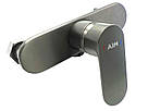 Змішувач для душової кабіни AIM темно-сірий DG01240 (gun grey), фото 4