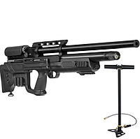 Пневматична гвинтівка PCP Hatsan Gladius Long (4.5мм, 30 Дж, з насосом Artemis 30D)