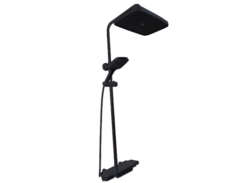 Душова система AIM зі змішувачем на 4 функції чорна матова DG10745 (matte black)