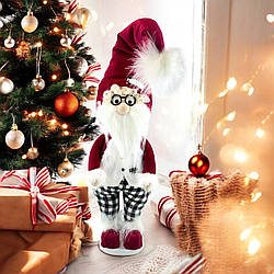 Скандинавський гном новорічний ельф червоний 60см 550-09В