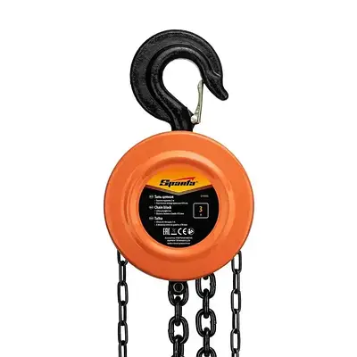 Ланцюгова лебідка Sparta 519195 таль (до 3т, 3м)