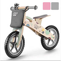 Біговел дитячий дерев'яний Ricokids RC-611 для дітей R_2438 Сірий