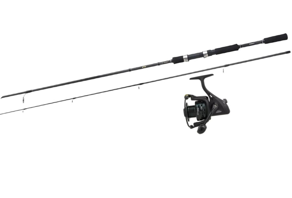 Набір на хижака (Спиннинг Shimano FX XT 270M 2.70m 10-30g + Котушка Ryobi Ecusima 1000), фото 1